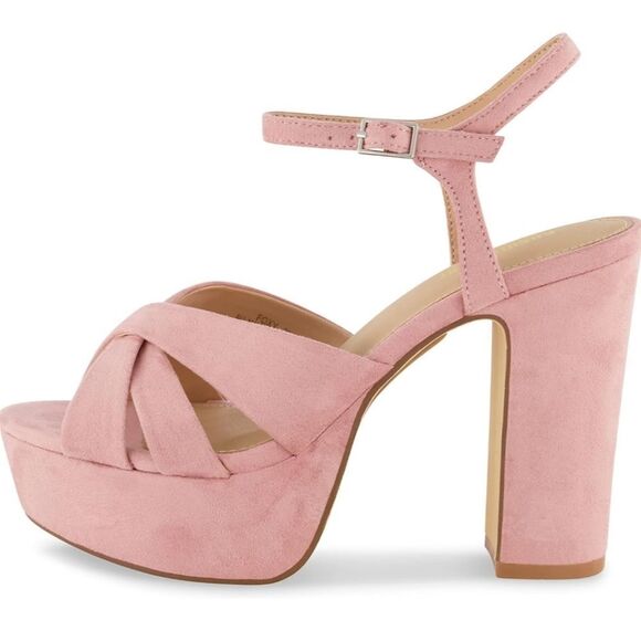 BRAND NEW CUSHIONAIRE  FOXY PLATFORM BLOCK HEEL DRESS SANDAL - Picture 4 of 16